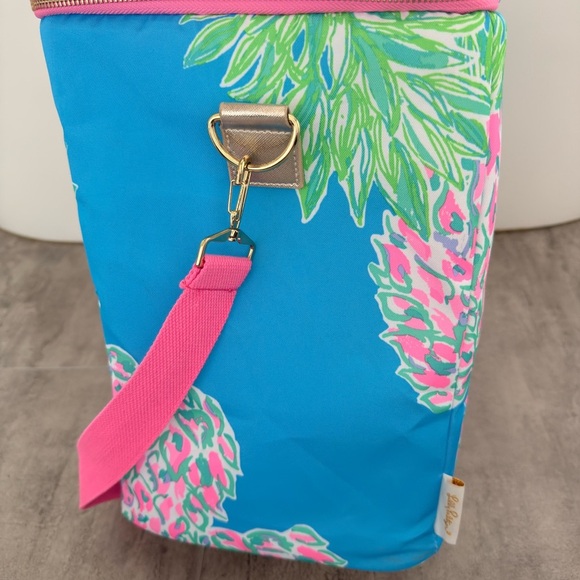 Lilly Pulitzer NWT Insulated Wine Carrier Cooler NEW - Picture 3 of 11